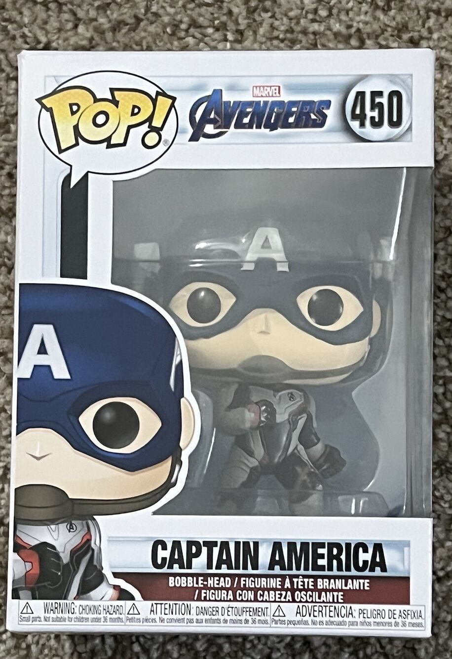 Funko Pop Marvel Avengers Captain America 450 vinyl figure